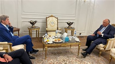 وزير الخارجية يلتقي المبعوث الرئاسي الأمريكي الخاص للمناخ