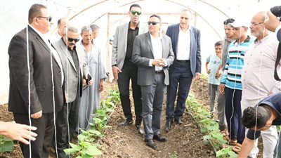 محافظ الدقهلية يفتتح ويتفقد عددا من المشروعات الزراعية والإنتاجية بمركز بلقاس| صور
