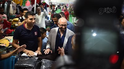 حسام المندوه: معرض أهلا مدارس يدعم الأسر المصرية لمواجهة غلاء الأسعار | صور