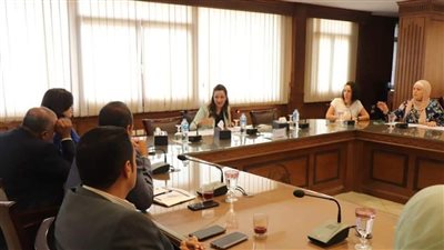 نائب محافظ الجيزة تبحث تطوير البدرشين وكرداسة بالتعاون مع الوكالة الألمانية GIZ