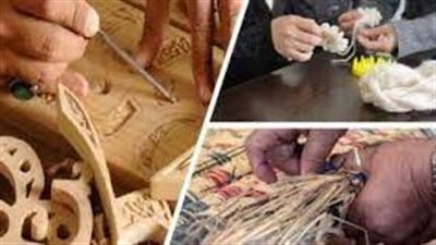 يضم 50 عارضا لمنتجات الهاند الميد ورسم الحنة، جولة بمعرض الحرف اليدوية بقنا (فيديو)
