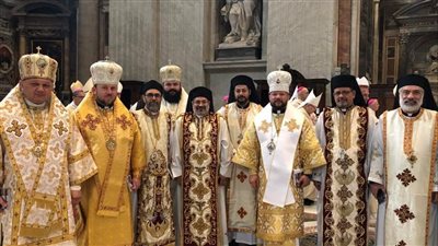 مطارنة الكاثوليكية الجدد بمصر يشاركون في اللقاءات التكوينية بالفاتيكان