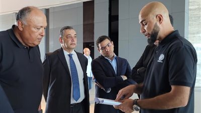 سامح شكري يتفقد الاستعدادات الخاصة باستضافة مؤتمر COP27 في شرم الشيخ