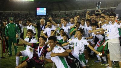 لحظات تتويج منتخب الجزائر ببطولة كأس العرب للناشئين للمرة الأولى | صور