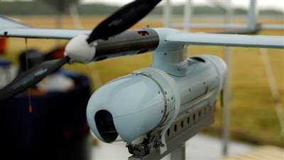  سقوط طائرة إسرائيلية مسيرة في البحر المتوسط 