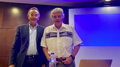 رئيس قسم الصلب والإنشاءات بجامعة‏ كاسال الألمانية يزور متحف الحضارة