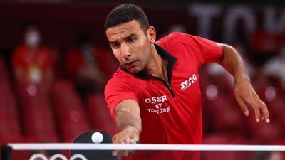 عمر عصر يتأهل لنهائي البطولة الأفريقية لتنس الطاولة