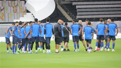 تدريب الزمالك على ملعب لوسيل استعدادًا لمباراة الهلال السعودي| صور