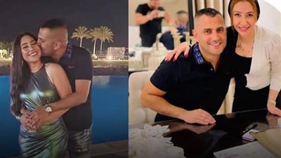 بنفس التيشيرت مع بوسي.. صورة هشام ربيع تثير الجدل بعد عودته لزوجته الأولى