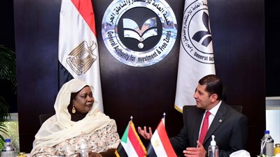 رئيس هيئة الاستثمار يبحث مع وزيرة التعاون الدولي السودانية ملفات التعاون المشترك