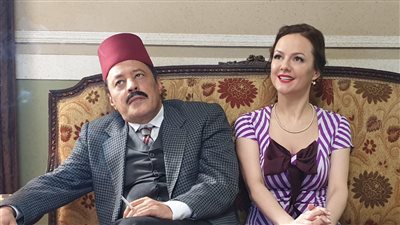 كواليس تصوير قصة حب يانا جمال وعمرو عبد الجليل في 