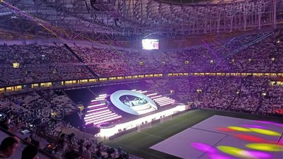 جماهير الزمالك كاملة العدد في مدرجات إستاد لوسيل | فيديو وصور 