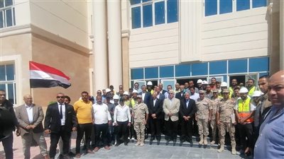 وزير التعليم العالي يشيد بمعدلات الإنجاز للأعمال الإنشائية لجامعة المنيا