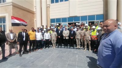 وزير التعليم العالي يتفقد مستشفى الجامعي الجديد ثلاثي الأجنحة