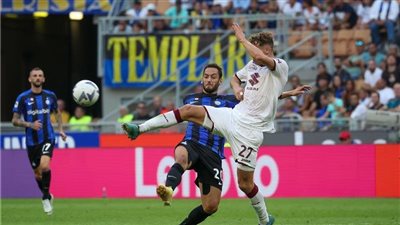 إنتر ميلان يفوز على تورينو 0/1 بالدوري الإيطالي