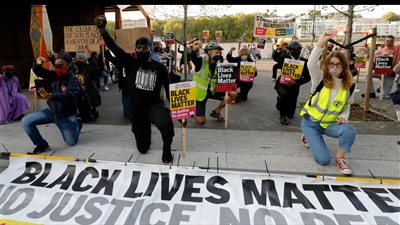 احتجاجات في لندن تنديدا بمقتل شاب أسود برصاص شرطي