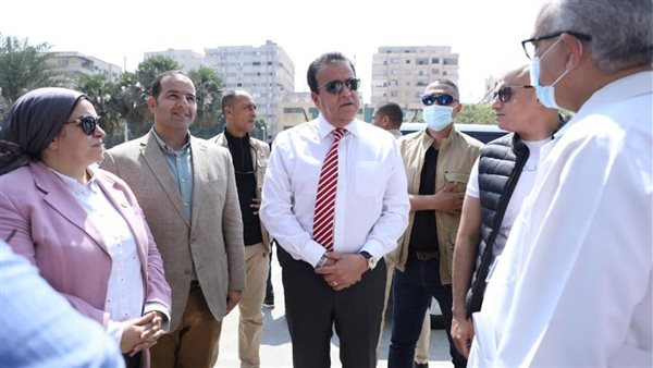 وزير الصحة في جولة ميدانية بمعهد القلب القومي – بوابة مشاهير