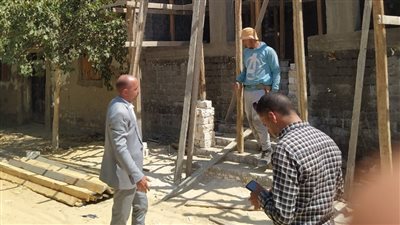 إزالة 8 حالات تعد على أراضي زراعية وأملاك الدولة بالمنيا