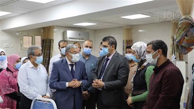 تفعيل خدمة وحدة التشخيص عن بعد بمستشفى صدر المنيا | صور 