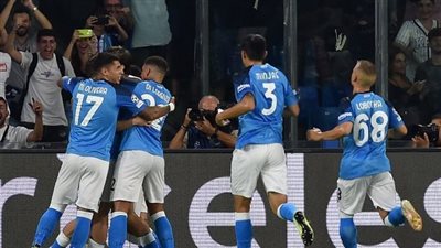 الإعلان عن تأجيل مباراة نابولي ورينجرز بدوري أبطال أوروبا 