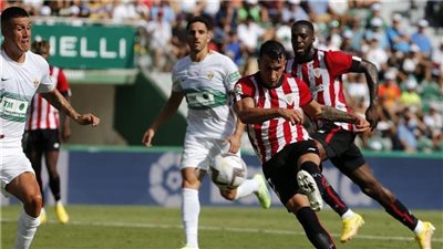 بيلباو يفوز على إلتشي 1/4 في الدوري الإسباني 