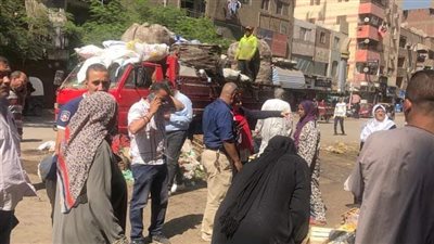 4 حملات مكبرة لتطهير الجيزة من المواقف العشوائية| صور