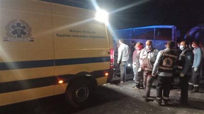 تفاصيل وفاة زوجين وإصابة 12 شخصا في حادث مروري بالشرقية 