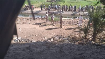 أمن قنا يكشف هوية شاب عثر علي جثته في ترعة|صور