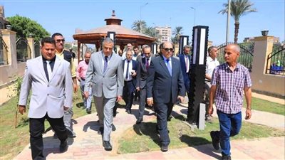 محافظ سوهاج يفتتح حديقة ساقلتة العامة | صور