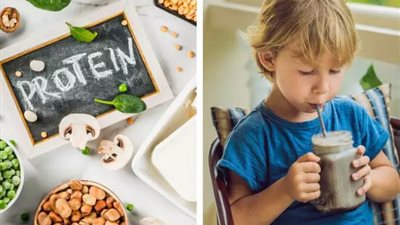 البروتين كلمة السر في نمو الأطفال.. تعرفي على الكميات المناسبة لصغيرك