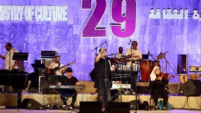 بـ12 أغنية.. وائل الفشني في سهرة خاصة بمحكى القلعة | صور