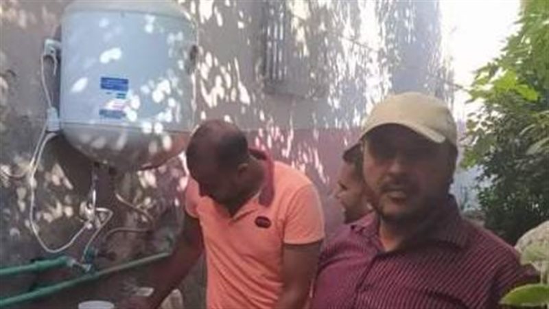 ضبط احدى المخالفات