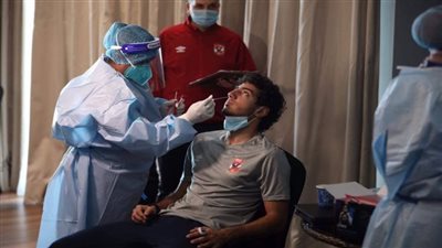 اليوم.. الأهلي يجري مسحة طبية استعدادا لمباراة الجونة