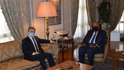 سامح شكري يبحث مع نظيره الصربي سبل التعاون بين البلدين 