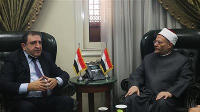 مفتي الجمهورية يبحث مع سفير أذربيجان أوجه تعزيز التعاون الإفتائي