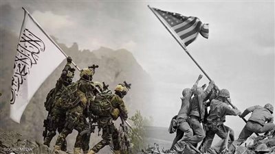 أيوجيما.. كيف أثار عناصر طالبان الجدل بسبب صورة للجنود الأمريكان ؟