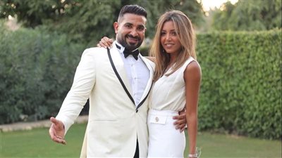 أحمد سعد ينشر صورًا جديدة من عقد قرانه على علياء بسيوني