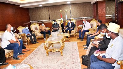 محافظ الغربية يستقبل السفير التنزاني لتبادل الخبرات الزراعية