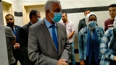 مستشفى جامعة المنوفية يتحمل تكاليف علاج مصابي أتوبيس كرة السرعة