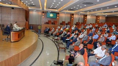 برنامج عمل لتطعيمات جميع وحدات الجهاز الإداري بلقاح كورونا في الدقهلية 