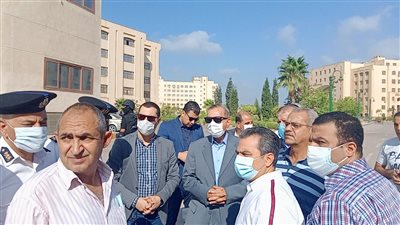 السيطرة على حريق بكلية الثروة السمكية بجامعة كفرالشيخ