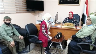 مركز جامعة المنصورة لذوي الإعاقة يستقبل الأولى على الثانوية العامة أدبى دمج