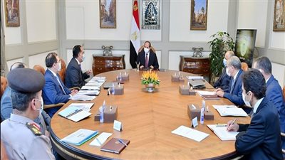  السيسي يوجه بتعزيز جهود تطوير قطاع التعدين بالتكامل مع الرؤية الإستراتيجية التنموية للدولة