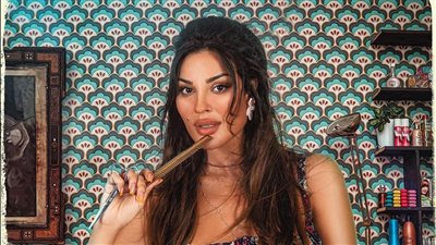 نادين نسيب نجيم عن صالون زهرة: مغرومة بتتر المسلسل