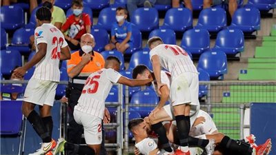 إشبيلية يفوز على خيتافي 0/1 ويتقاسم صدارة الليجا مع أتلتيكو مدريد