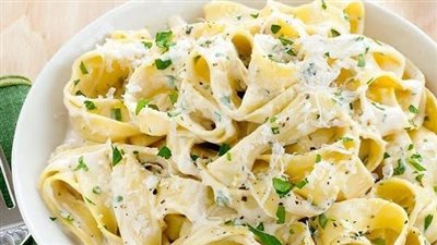 طريقة عمل المكرونة بالوايت صوص الشهية