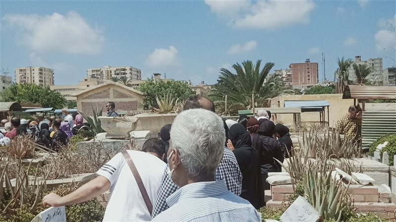 تشييع جثمان الطفل