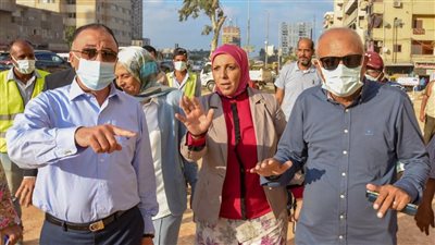 محافظ الإسكندرية: استكمال أعمال التطوير بطريق المنتزه بتكلفة٦٠ مليون جنيه