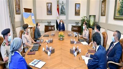 السيسي يتابع الموقف الإنشائي لعدد من مشروعات الهيئة الهندسية على مستوى الجمهورية