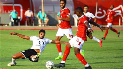 حسين الشحات يتقدم بالهدف الثاني للأهلي فى مرمى الجونة